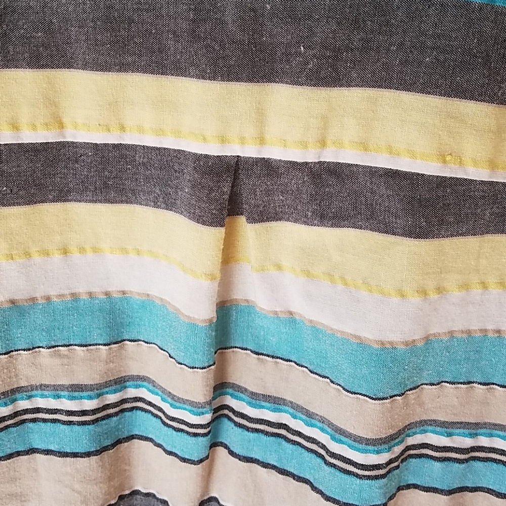 Striped Collared Dress - Picture 6 of 7